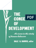 Concept of Development An Issue in The Study of Human Behavior