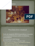 Preclasicismo Resumen PDF