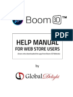 Help Manual: For Web Store Users