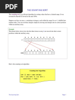 Counting Sort