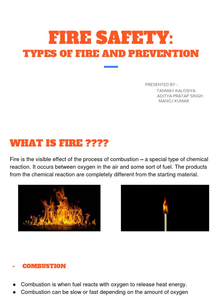 Safety Pdf Combustion Fires