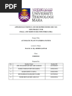 Applied Electronics and Microprocessor (Mec 523) Mini Project For Small and Medium Size Industries (Smis)