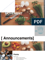 The Austin Meal Movement: JGB 2.202 - October 21 - 6 - 8 PM