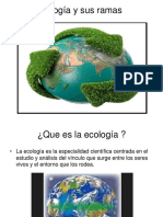 Ecología y Sus Ramas