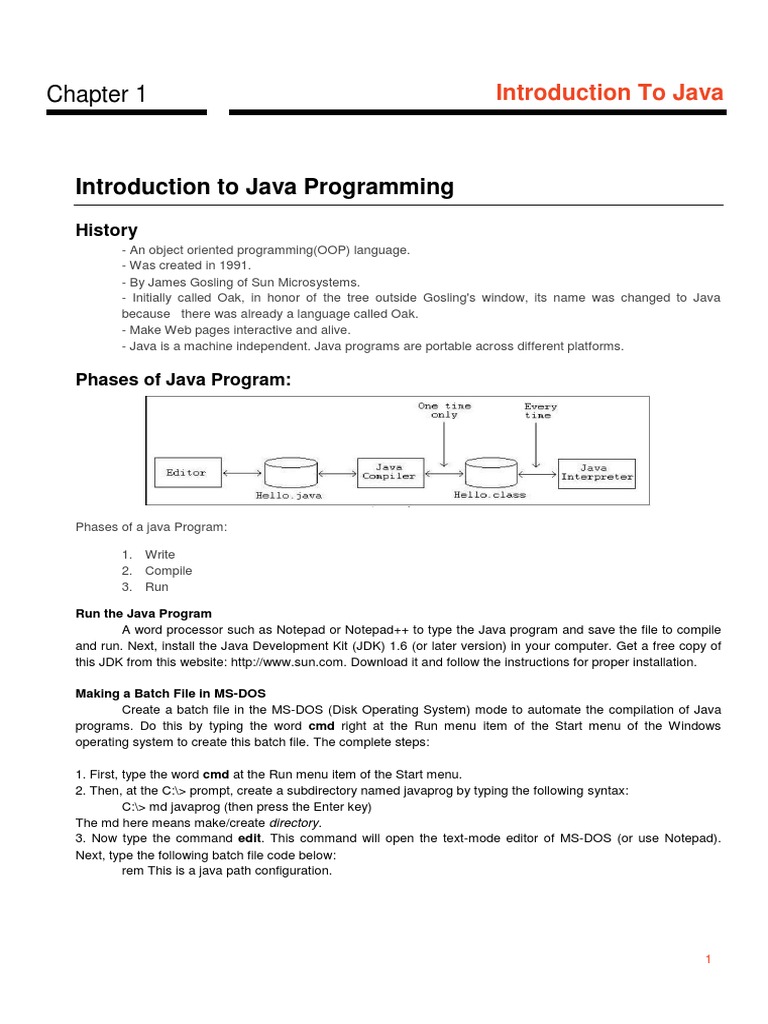 Java Manual | PDF | Java (Programming Language) | Boolean Data Type