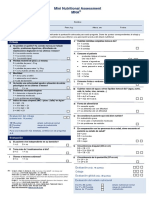 Mini Nutritional Assessment Completo PDF