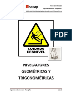 G01. Nivelaciones Geometricas y Trigonometricas PDF