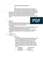 Analisis Kebutuhan Masyarakat