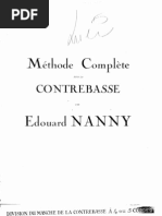 Eduard Nanny - Method Complete Contrabass