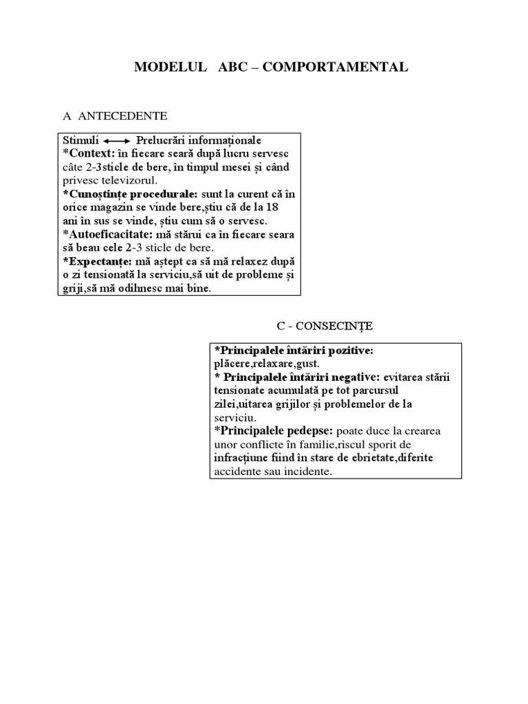 Modelul Abc | PDF