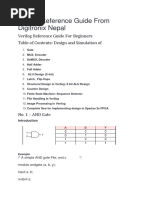 Verilog Reference