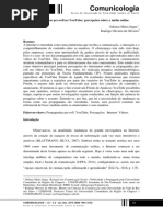 Propagandas Pre-roll No YouTube Percepções Sobre a Mídia Online