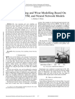 Wear Measuring and Wear Modelling Based On Archard ASTM and Neural Network Models