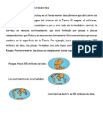 Formacion de Los Continentes