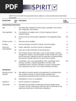 TIDieR Checklist for Intervention Reporting | PDF