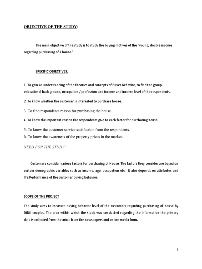 Consumer Buying Behavior Project Download Free Pdf Consumer