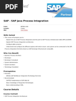 Sap Java Process Integration