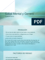 Salud Mental y Genero