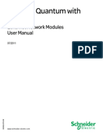 Quantum With Unity Ethernet Network Modules User Manual