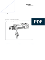 Manual Instrucciones Grua Portico