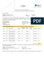 Certificado de Aceites Septiembre PDF