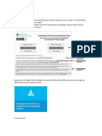 Instructivo para Acceder Certificado Antecedentes Penales PDF