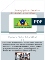 Modelo Comunitario y educativo de Ciudad de los niños.pptx