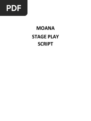 Moana Script