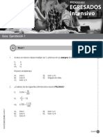 EGRESADOS INTENSIVO MATEMÁTICA NIVEL 1 Y 2