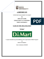 Dmart Inventry Project