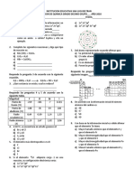 Química nivelación grado décimo