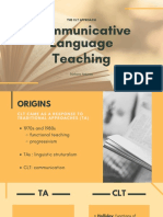 Communicative Language Teaching