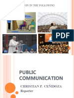 Public Communication