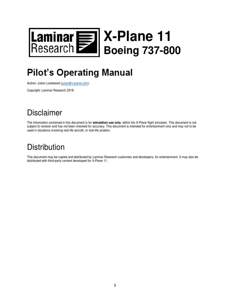 BOEING 737 800 OPERATING MANUAL PDF visual data 7