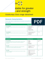 Outokumpu Dura Datasheet PDF