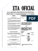 Gaceta Oficial 37328 Normativa Gral de Estudios de Postg PDF