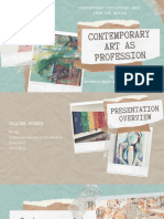 Contemporary Philippine Arts From The Region: Contemporary Art As Profession