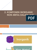 Komponen Inorganik Non Metal