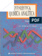 Estadistica Para Quimica Analitica(J. C. Miller & J. N. Miller)2Edicion