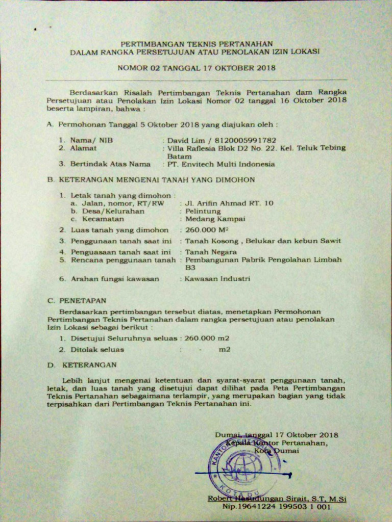 Pertek BPN PDF | PDF