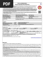 Irctcs E-Ticketing Service Electronic Reservation Slip (Personal User)