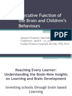 Executive Function of The Brain and Children S Behaviours