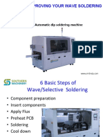 Improving Wave Soldering Machine