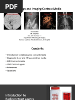 Radio and Imag Contrast Media