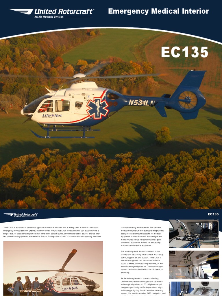 Air Method Ec135 | PDF | Cockpit | Lighting