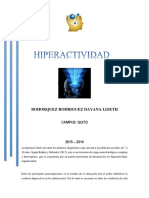 Ejercicios Paradetectar Hiperactividad