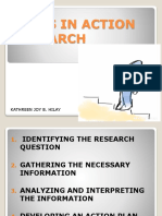 Steps in Action Research