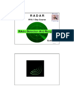 Radar: Radio Detection and Ranging