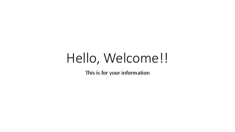 Welcome Pdf Pdf