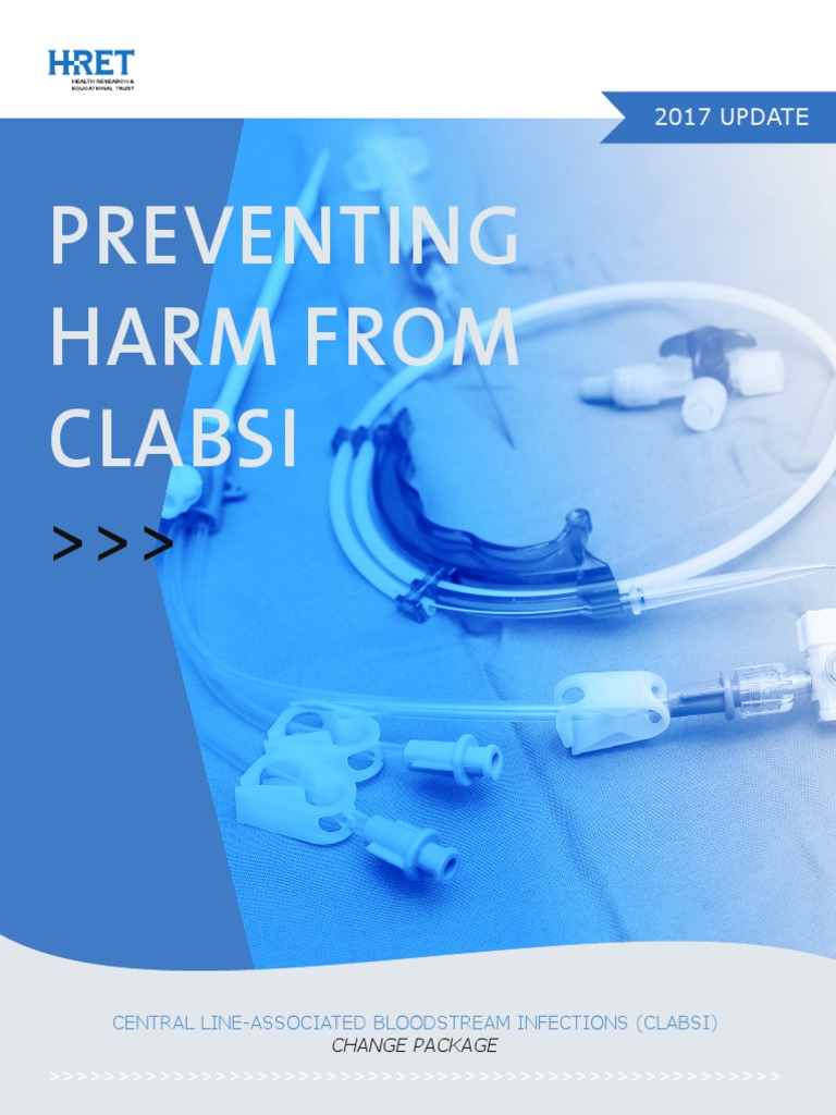 Clabsi Change Package PDF | Download Free PDF | Health Care | Clinical ...
